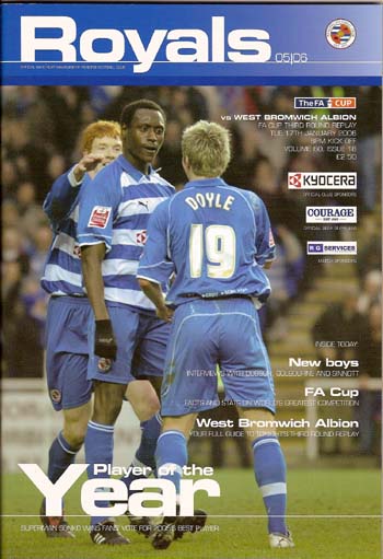 Reading FC v West Bromwich Albion FC 